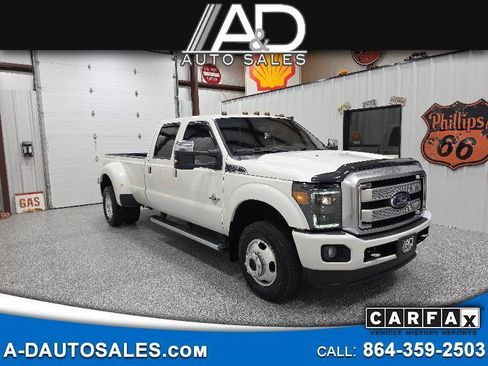Used 2015 Ford F350 Platinum AWD/4WD image 1