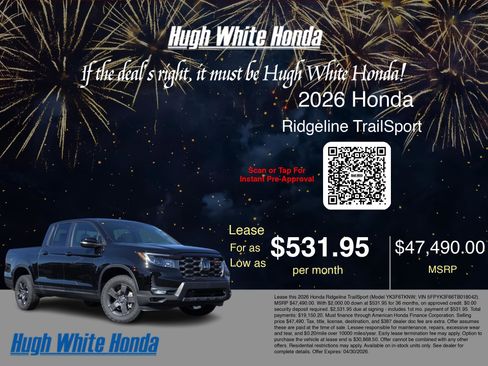 New 2026 Honda Ridgeline TrailSport image 3