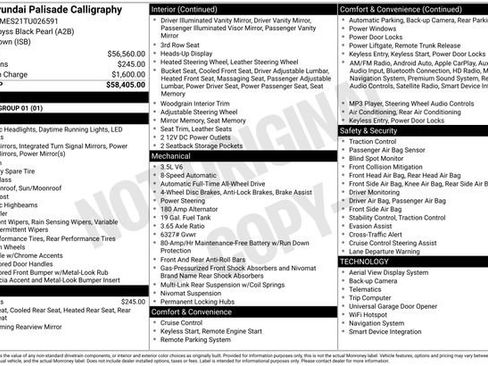 Certified 2026 Hyundai Palisade Calligraphy AWD/4WD image 24