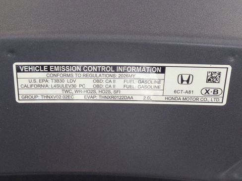 Certified 2026 Honda HR-V LX image 25