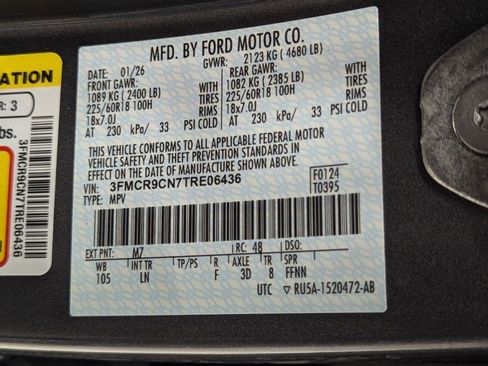 New 2026 Ford Bronco Sport Outer Banks w/ Outer Banks Tech Package+ AWD/4WD image 16