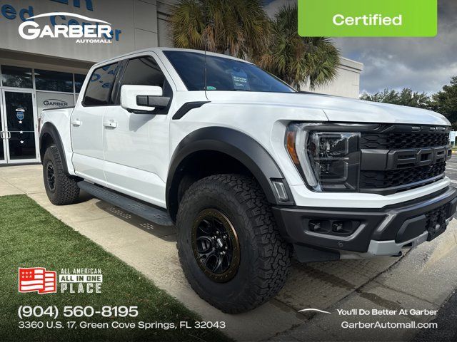 Certified 2022 Ford F150 Raptor w/ Equipment Group 801A High AWD/4WD image 1