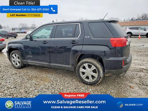 Used 2017 GMC Terrain SLE image 3