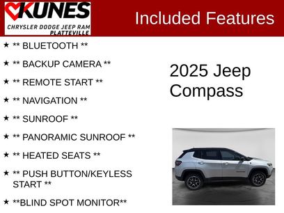 New 2025 Jeep Compass Trailhawk w/ Trailhawk Elite Group
