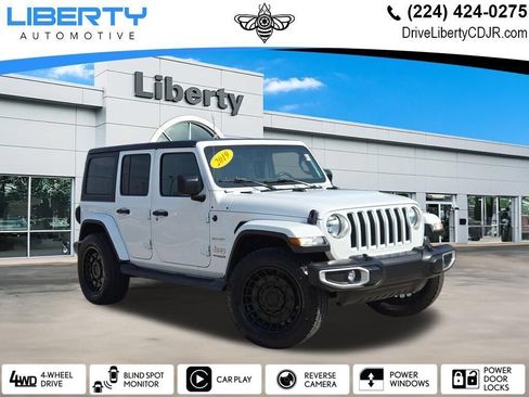 Used 2019 Jeep Wrangler Unlimited Sahara w/ Safety Group AWD/4WD image 1