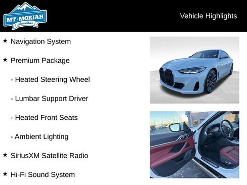 Used 2023 BMW 430i Gran Coupe w/ Premium Package image 4