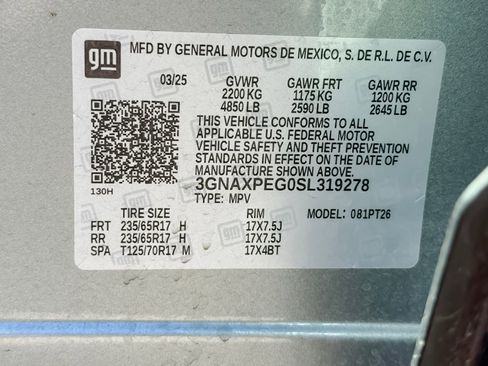 Used 2025 Chevrolet Equinox LT w/ Convenience Package II AWD/4WD image 43