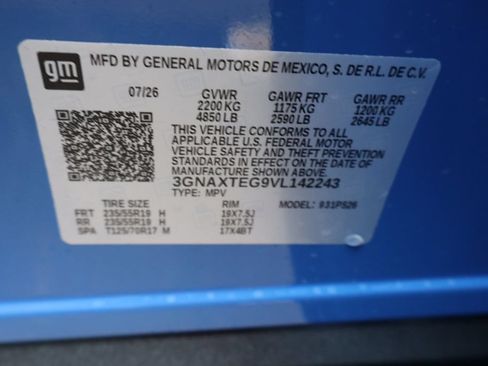 New 2027 Chevrolet Equinox RS w/ Safety and Technology Package AWD/4WD image 34