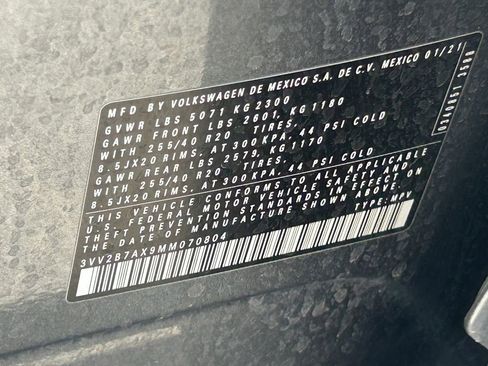 Used 2021 Volkswagen Tiguan SE R-Line AWD/4WD image 14