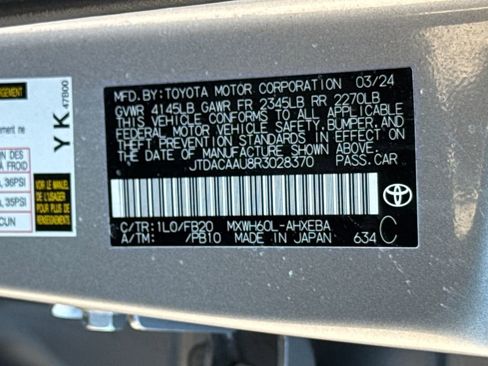 Used 2024 Toyota Prius LE image 41