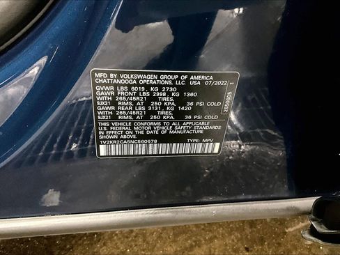 Used 2022 Volkswagen Atlas SE image 64