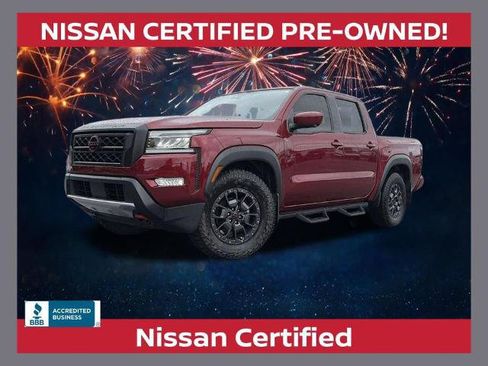 Certified 2023 Nissan Frontier Pro-X w/ Pro-X Premium Package RWD image 1