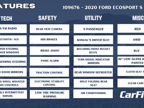 Used 2020 Ford EcoSport S image 33
