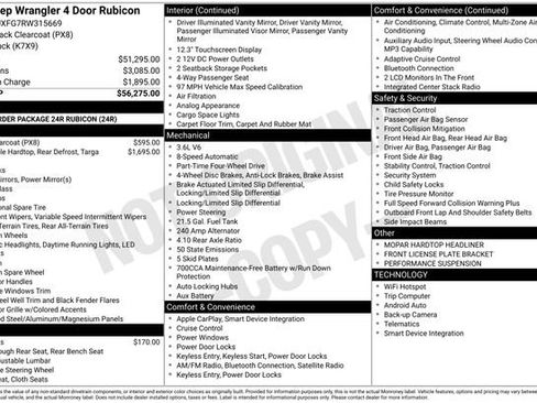 Used 2024 Jeep Wrangler Unlimited Rubicon AWD/4WD image 12