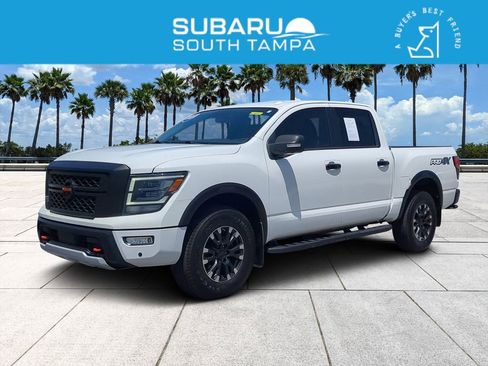 Used 2021 Nissan Titan PRO-4X w/ Pro-4x Convenience Package AWD/4WD image 1