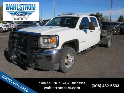 Used 2016 GMC Sierra 3500 4x4 Crew Cab w/ Sierra Convenience Package image 1