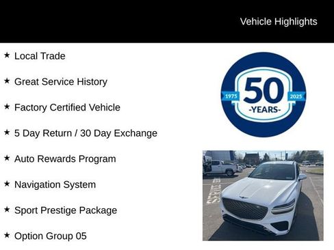 Used 2023 Genesis GV70 3.5T Sport w/ Sport Prestige Package image 5