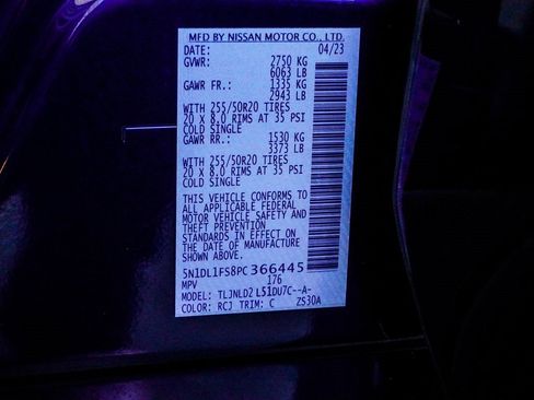 Used 2023 INFINITI QX60 Luxe w/ Cargo Package image 40