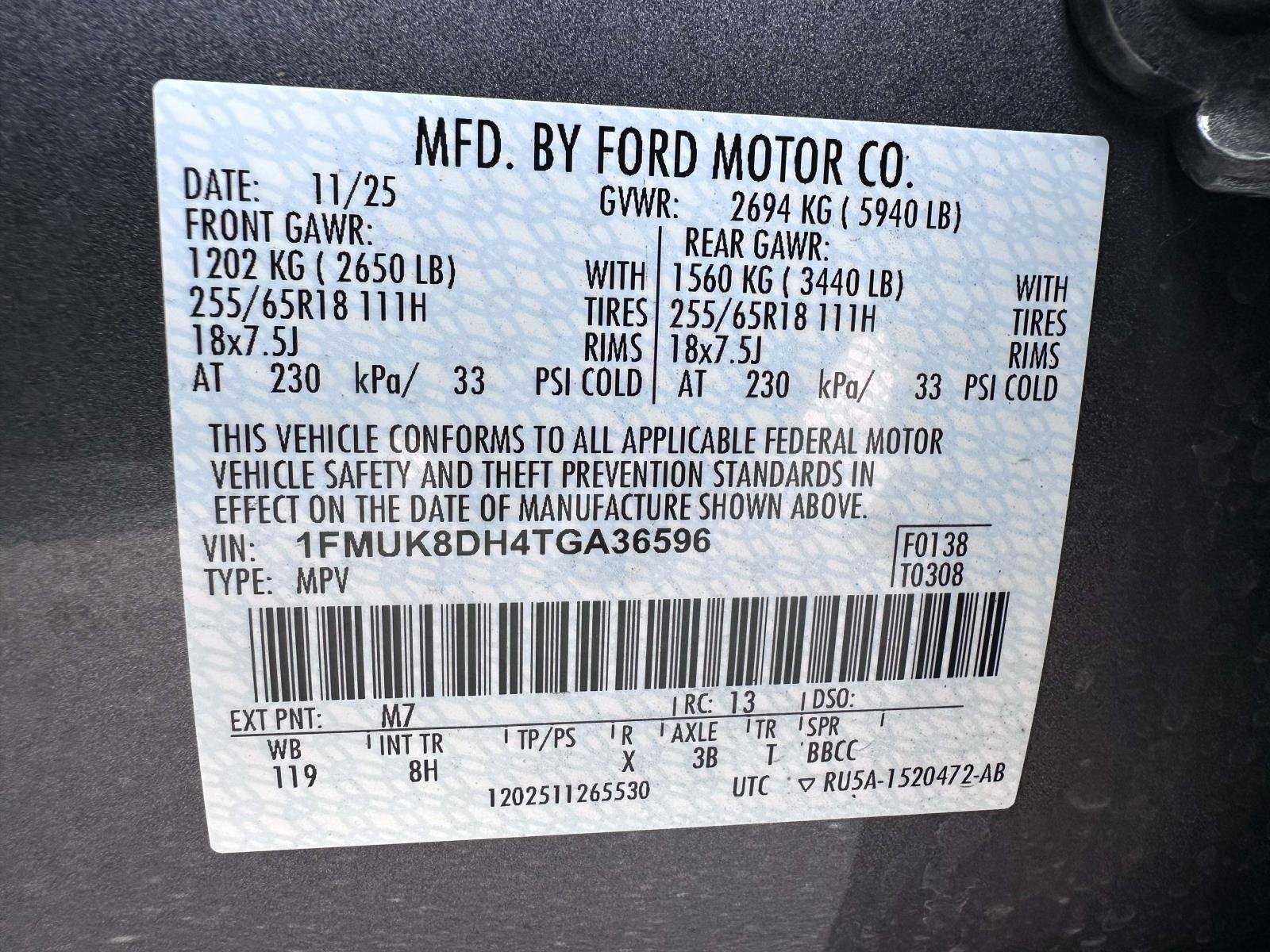 Used 2026 Ford Explorer Active AWD/4WD image 31