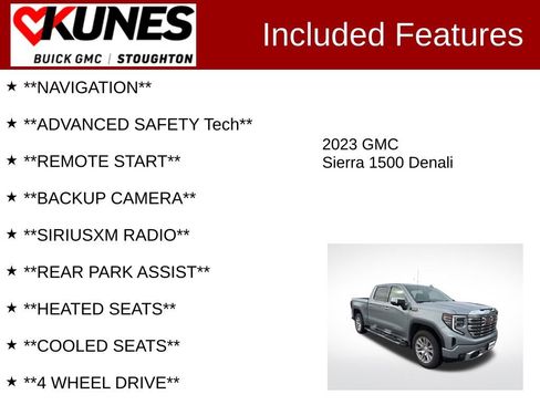 Used 2023 GMC Sierra 1500 Denali image 2