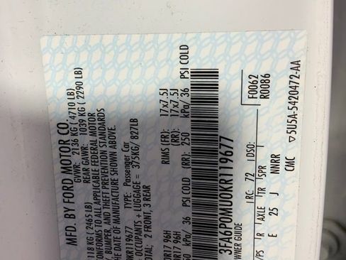 Used 2019 Ford Fusion SEL image 39