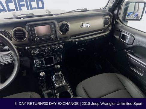 Used 2018 Jeep Wrangler Unlimited Sport AWD/4WD image 27