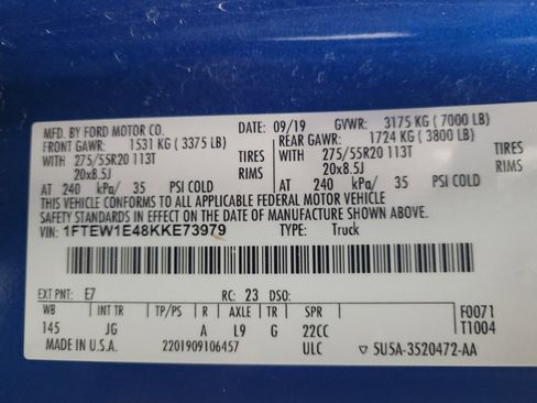 Used 2019 Ford F150 XL w/ Equipment Group 101A Mid image 33