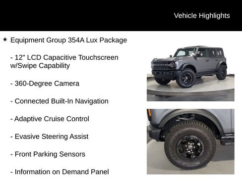 Used 2023 Ford Bronco Wildtrak AWD/4WD image 7