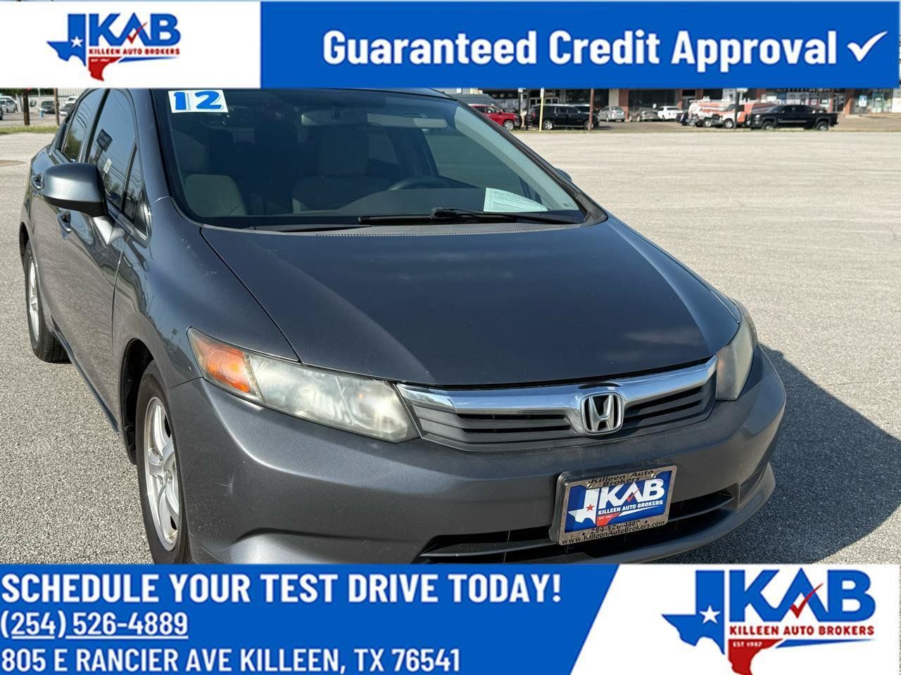 Used 2012 Honda Civic Natural Gas image 1