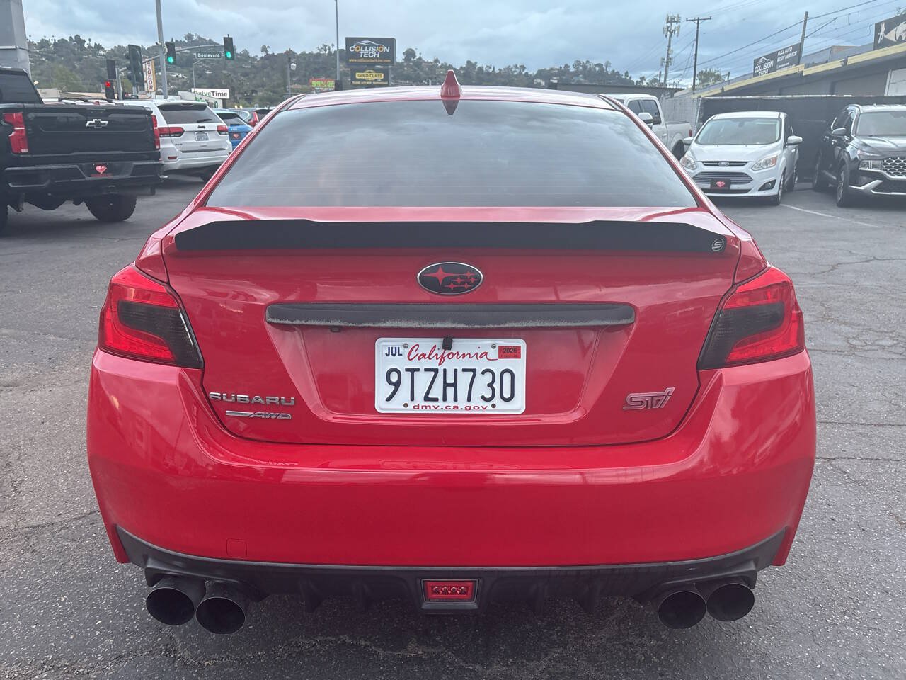 Used 2017 Subaru WRX STI Limited AWD/4WD image 8