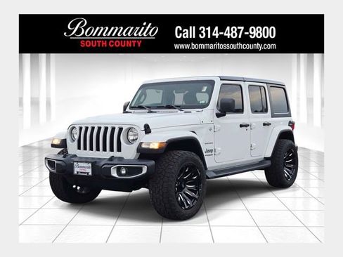 Used 2020 Jeep Wrangler Unlimited Sahara AWD/4WD image 1