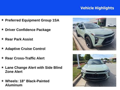Used 2025 Chevrolet Trax ACTIV w/ Driver Confidence Package FWD image 4