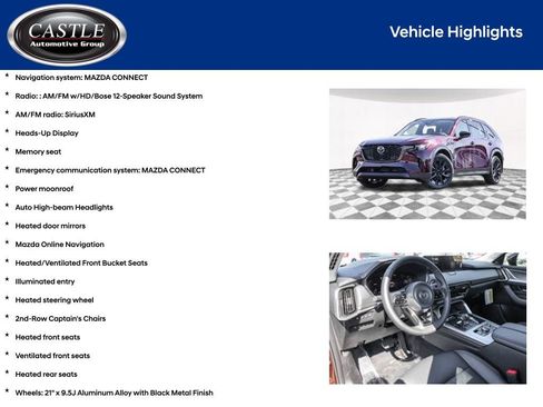 Used 2026 MAZDA CX-90 3.3 Turbo w/ Premium Sport Pkg AWD/4WD image 4
