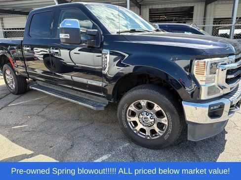 Used 2021 Ford F250 Lariat w/ Lariat Ultimate Package AWD/4WD image 10