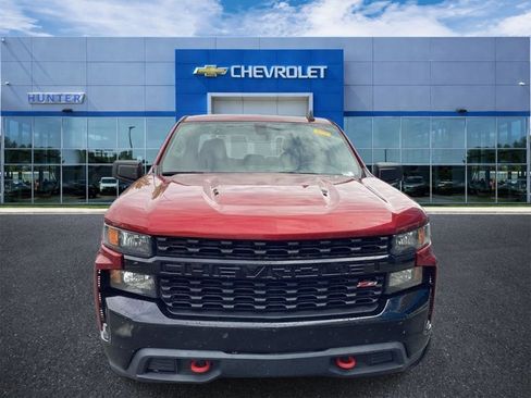 Used 2021 Chevrolet Silverado 1500 Custom Trail Boss w/ LPO, Dark Essentials Package AWD/4WD image 4