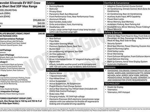 New 2025 Chevrolet Silverado EV RST image 28