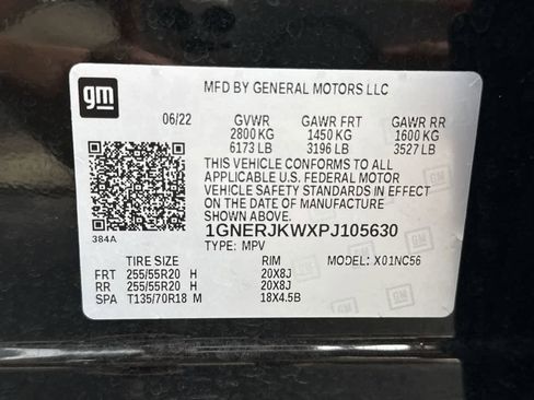 Used 2023 Chevrolet Traverse RS w/ LPO, Cargo Package image 36