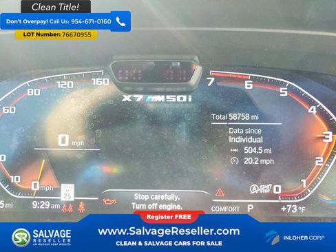 Used 2022 BMW X7 M50i image 12