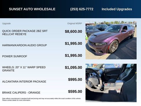 Used 2021 Dodge Charger SRT Hellcat RWD image 21