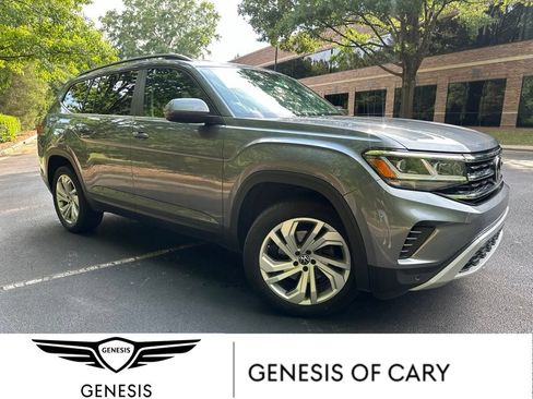 Used 2021 Volkswagen Atlas SE w/ Towing Package FWD image 1