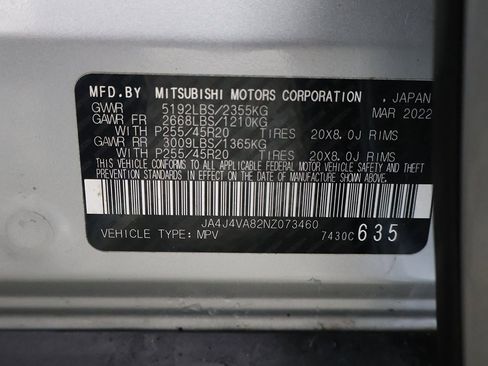Used 2022 Mitsubishi Outlander SEL image 57