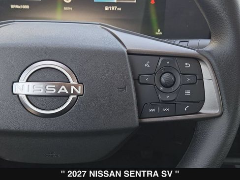 New 2027 Nissan Sentra SV w/ Floor Mat Package FWD image 24