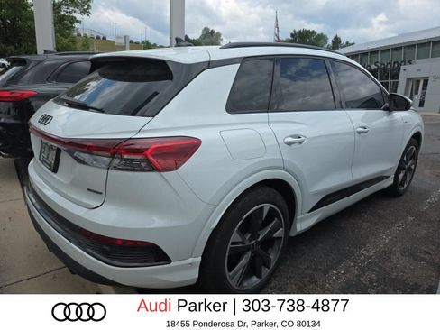 Used 2024 Audi Q4 e-tron Prestige w/ Black Optic Package AWD/4WD image 4
