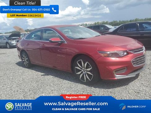 Used 2017 Chevrolet Malibu LT w/ Leather Package FWD image 5