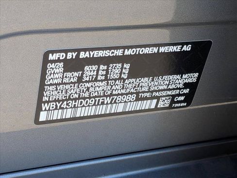 New 2026 BMW i4 xDrive40i w/ Premium Package AWD/4WD image 18