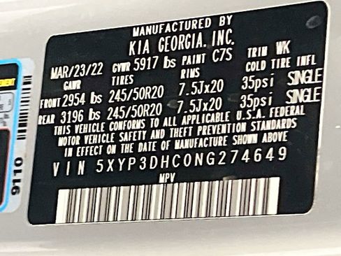 Used 2022 Kia Telluride EX w/ EX Premium Package image 34