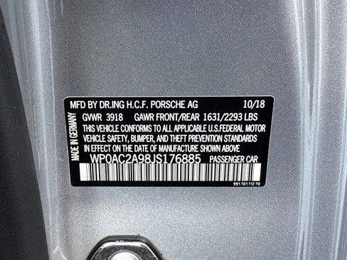 Used 2018 Porsche 911 GT3 image 19