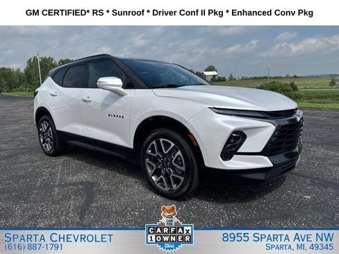 Used 2025 Chevrolet Blazer RS w/ Driver Confidence II Package AWD/4WD image 1