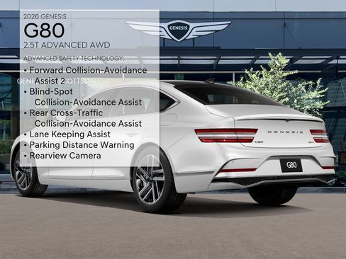 New 2026 Genesis G80 2.5T Advanced AWD/4WD image 7