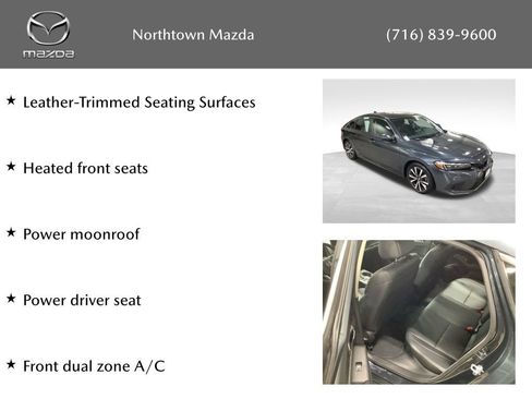 Used 2024 Honda Civic EX-L image 2